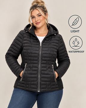 Immagine di WARM AND LIGHTWEIGHT JACKET - DETACHABLE HOOD & SIDE ELASTIC